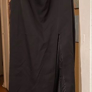 Brand New Black Evening Gown Vintage Dress, Size 16